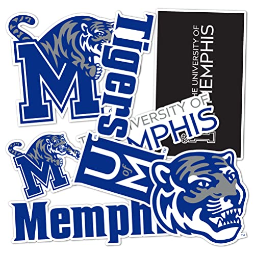 Desert Cactus University of Memphis Sticker Tigers UM Vinyl Decals Laptop Water Bottle Car Scrapbook Sheet T2 (Type 2)