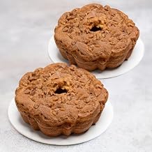 LARGE Traditional Cinnamon Walnut Coffee Cake Buy One Get One 1/2 Off - 3.1 lbs 2 cakes