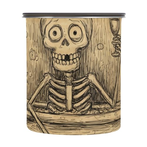 Contenedor de Almacenamiento para Café 500ml Acero Inoxidable miniatura 2
