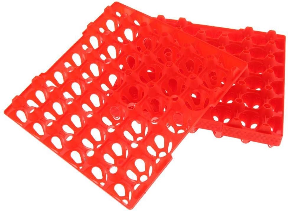 5 Pieces Egg Container Egg Tray Container with Capacity for 30 Eggs