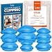 Edge Cupping Therapy Sets - Silicone Vacuum Suction Cupping Cups – Muscle, Nerve, Joint Pain Relief (Blue)