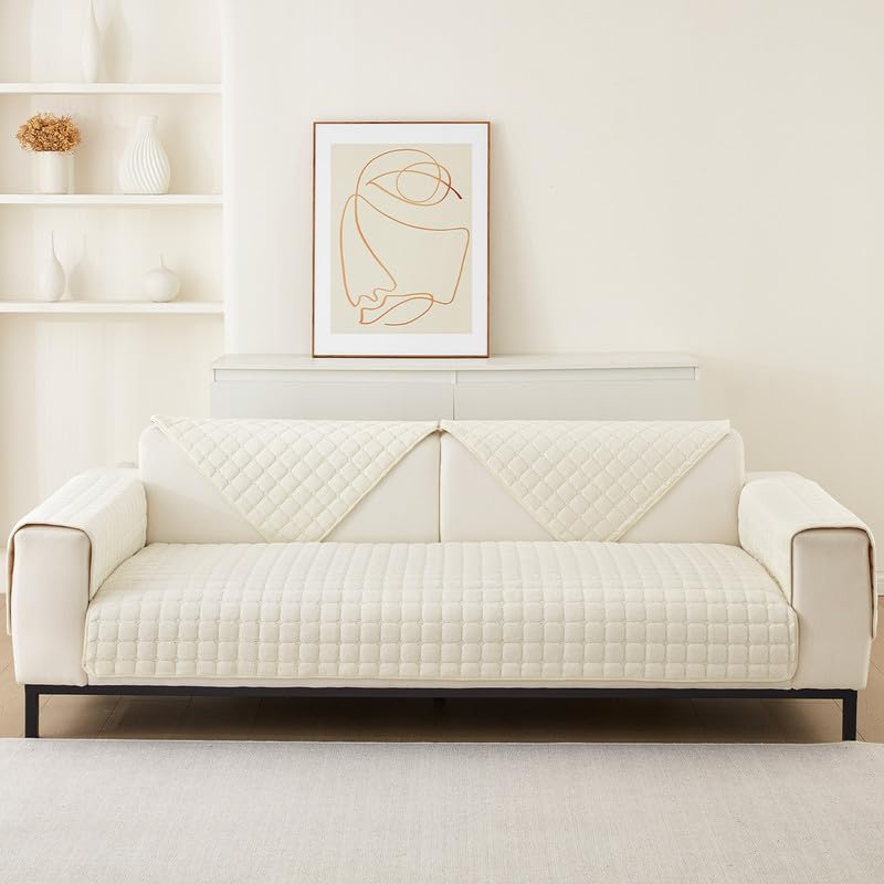 Soft Flannel Sofa Covers Washable, New Sofa Cushion Covers - Image 4