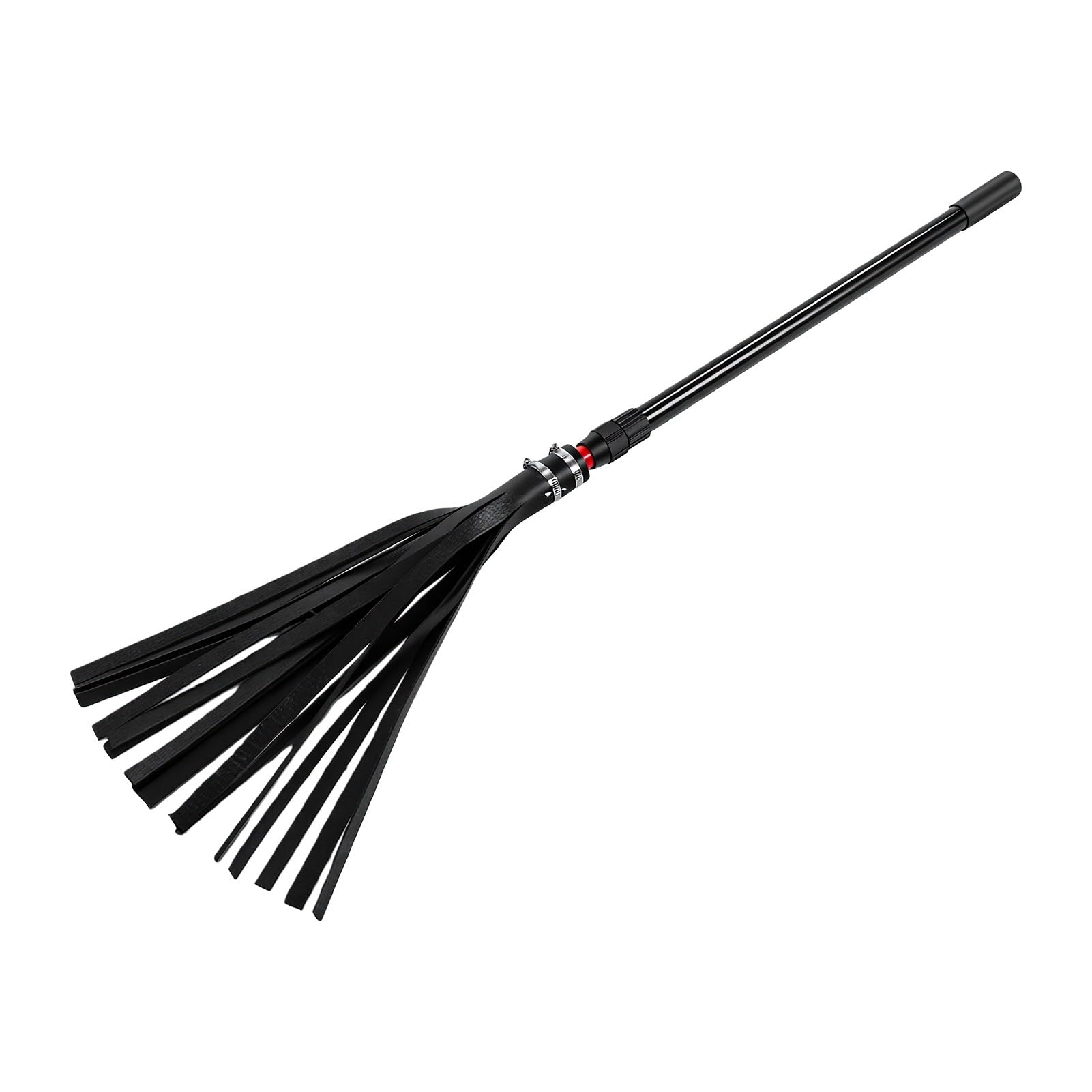 Tbest Fire Fighting Rubber Mop with Telescopic Handle