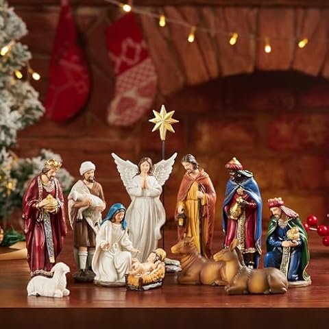 BESBLEE Nativity Set 13 Pieces Cover