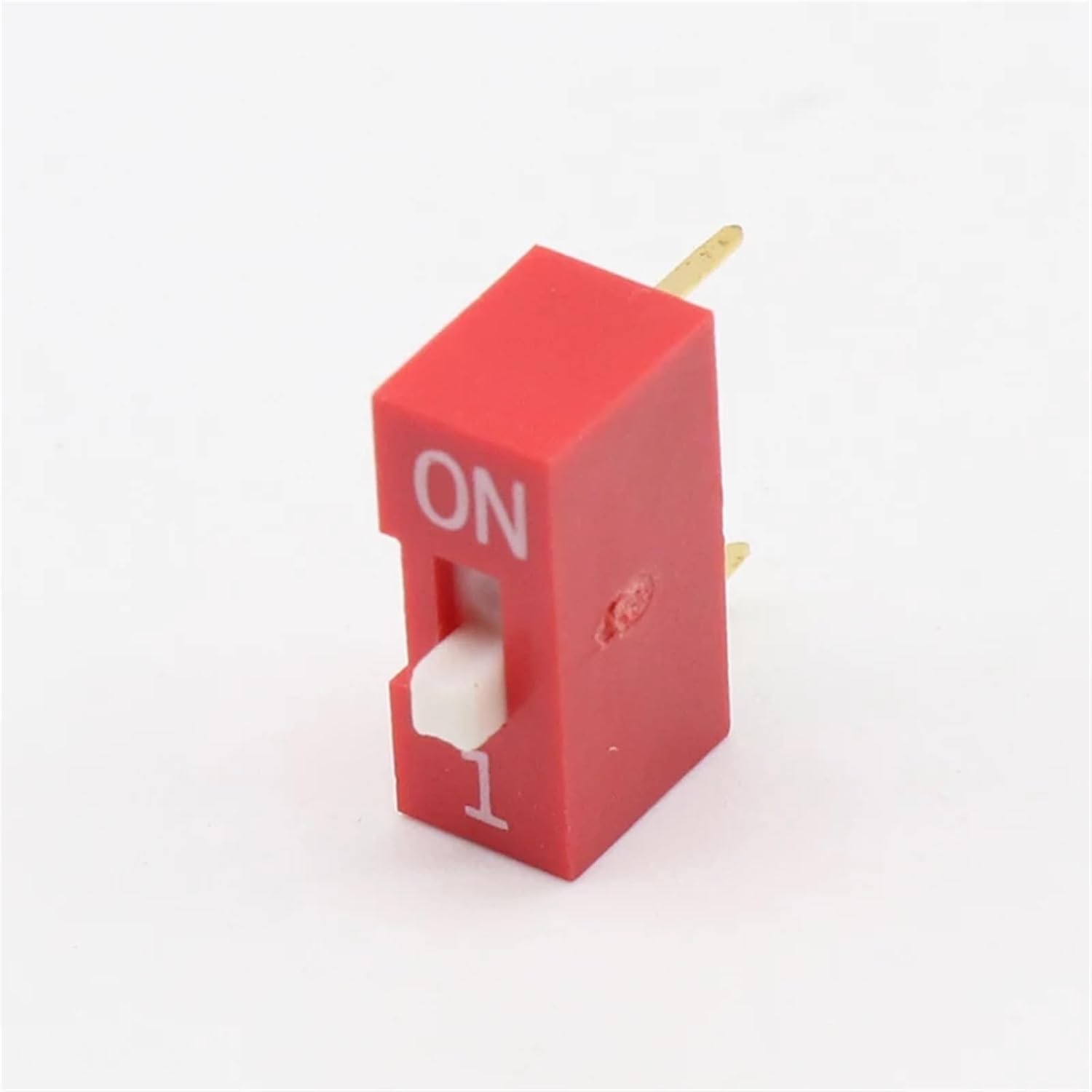 35PCS/LOT Dip Switch Kit In Box 1 2 3 4 5 6 7 Way 2.54mm Toggle Switch Red Snap Switches Each 5PCS Combination Set