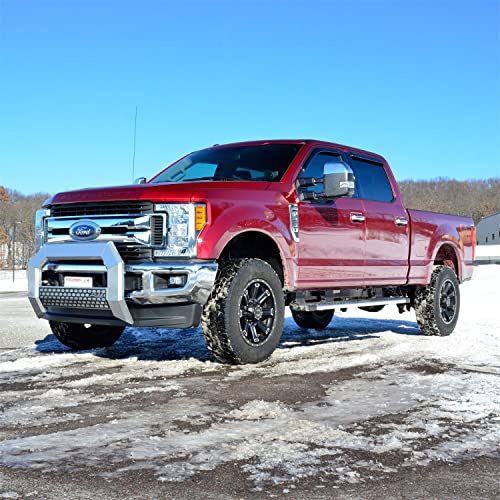 Image of ARIES 2153003 AdvantEDGE Chrome Aluminum Truck Bull Bar, Select Ford F-250, F-350, F-450, F-550 Super Duty