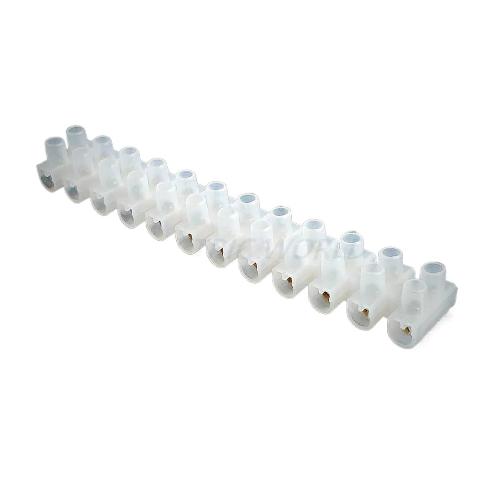 Connecteur de fil bande connecteur électrique, barrière bloc, bornier à vis en plastique(100A,10pcs)