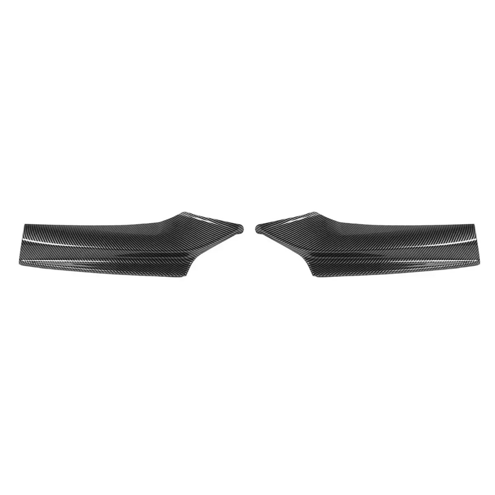 Rear Splitter 1Pair For BMW F10 F11 M For Sport 5 Series 520i 530i 2011 2012 2013-2017 Front Bumper Lip Splitter Spoiler Front Diffuser Body Kit Tuning(Carbon Fiber Look)