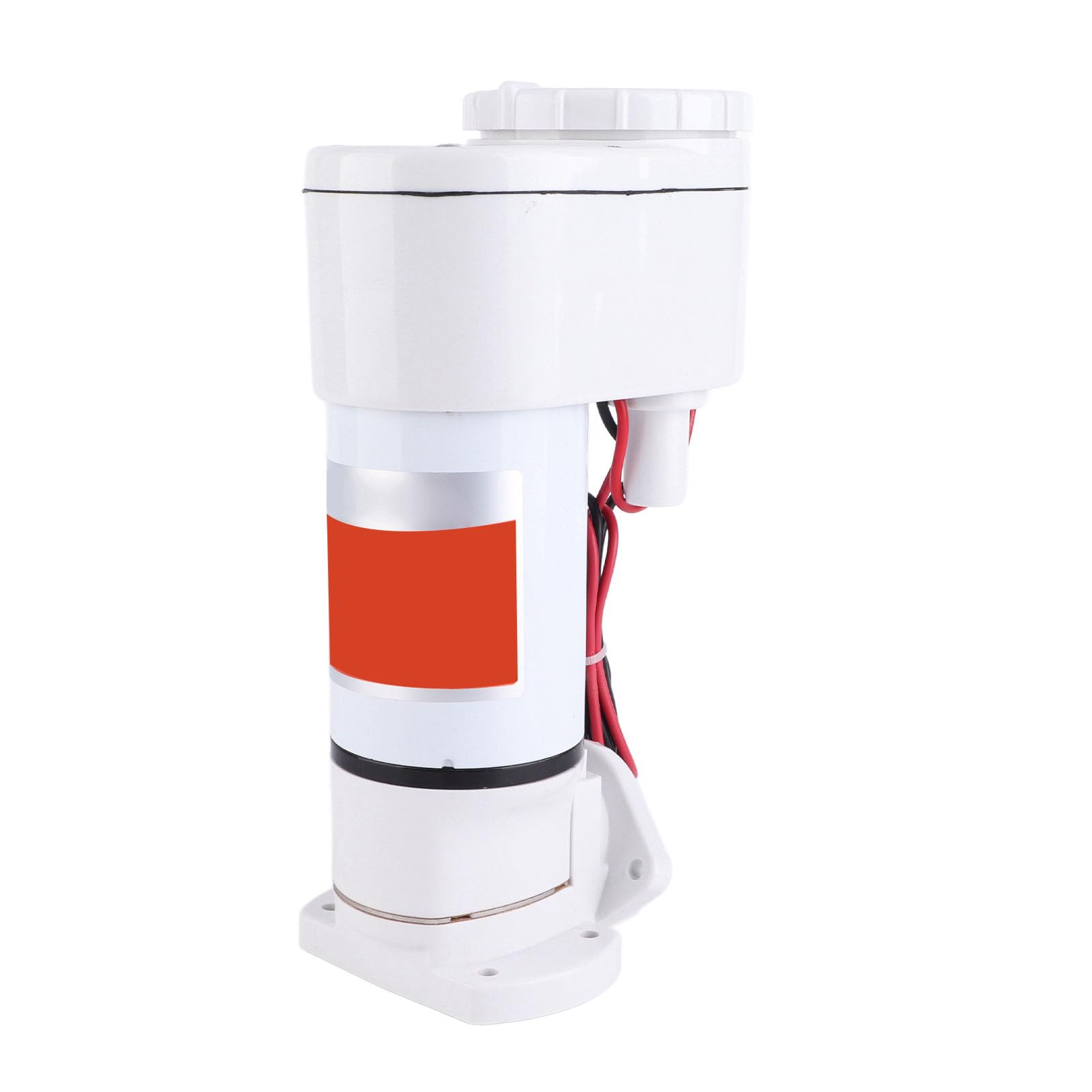 Kit di Conversione per WC Marino Manuale in Elettrico, Dispositivo di Prevenzione del Riflusso, Pompa per WC Marina Elettrica Autoadescante per Raccordi (Portata massima 12 V 21
