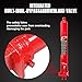 BIG RED T30806 Torin Hydraulic Long Ram Jack with Single Piston Pump and Clevis Base (Fits: Garage/Shop Cranes, Engine Hoists, and More): 8 Ton (16,000 lb) Capacity, Red