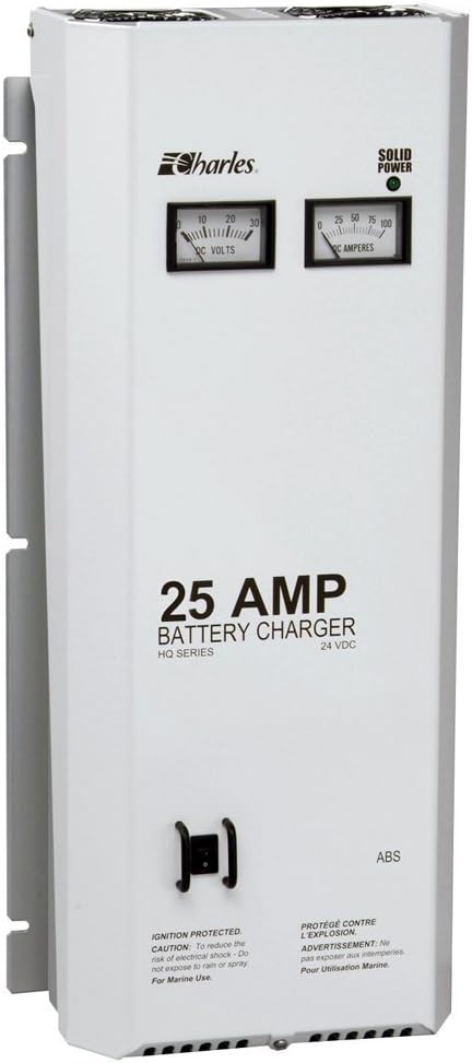 Charles HQ Series Battery Charger - 25 Amp - 24V - 120VAC