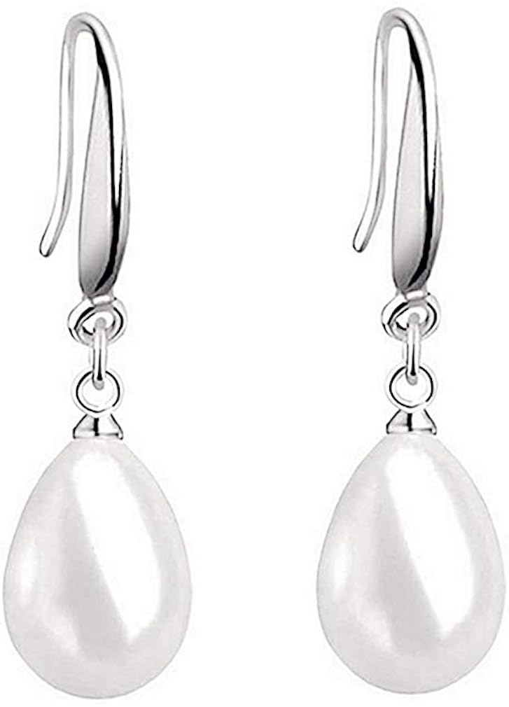 SLUYNZ 925 Sterling Silber Tropfen Ohrringe - Flache Bar Ohrhänger Für Damen & Mädchen