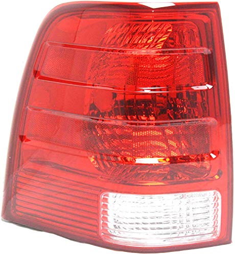 Tail Light Lens and Housing Compatible with 2003-2006 Ford Expedition Driver Side