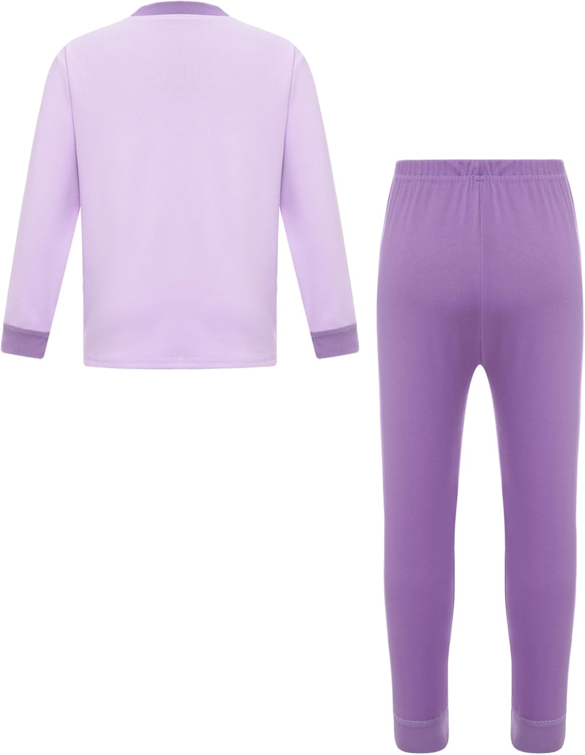 Freebily Boys Girls Long Johns Thermal Underwear Set Rabbit Printed Long Sleeve Tops and Pants Autumn Winter Clothes