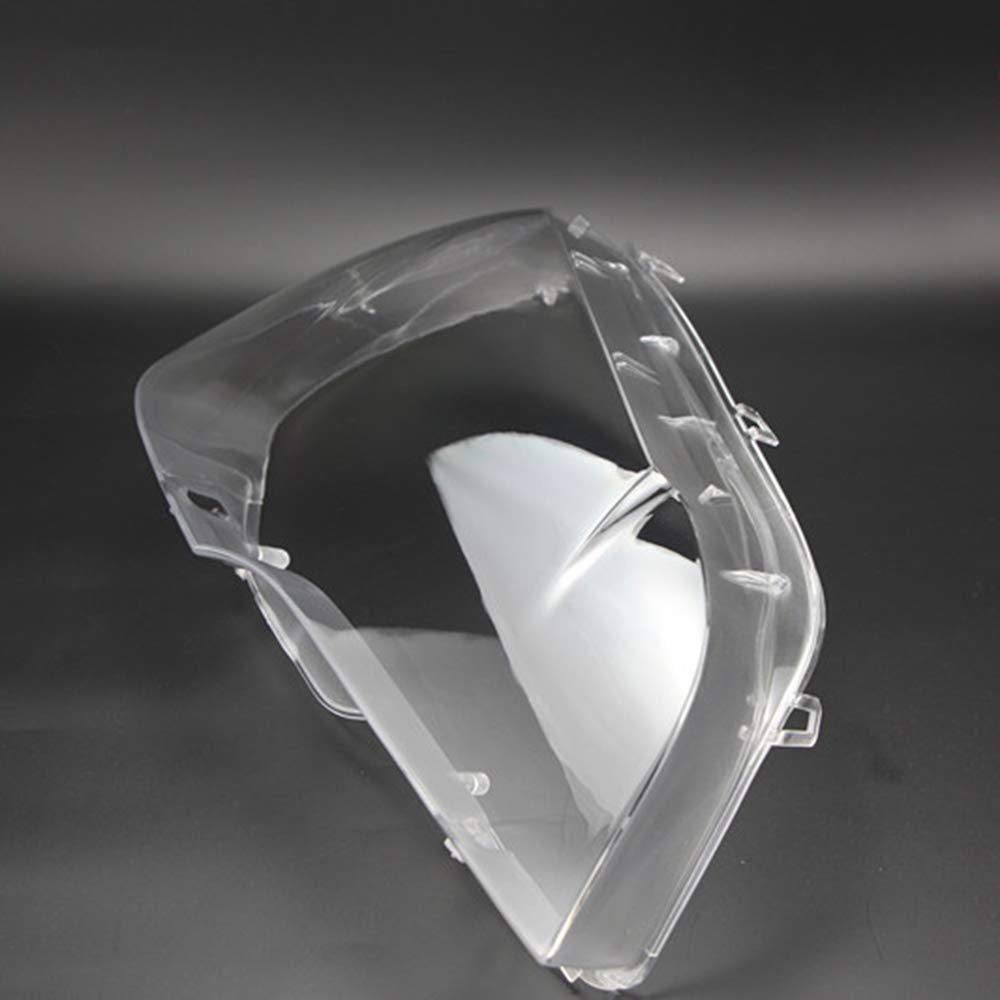 Cache d'éclairage de voiture de remplacement pour BMW X5 E70 2008 2009 2010 2011 2012 2013 - Cache d'objectif de phare transparent - Coque de lampe de remplacement pour phare automobile - Remplace