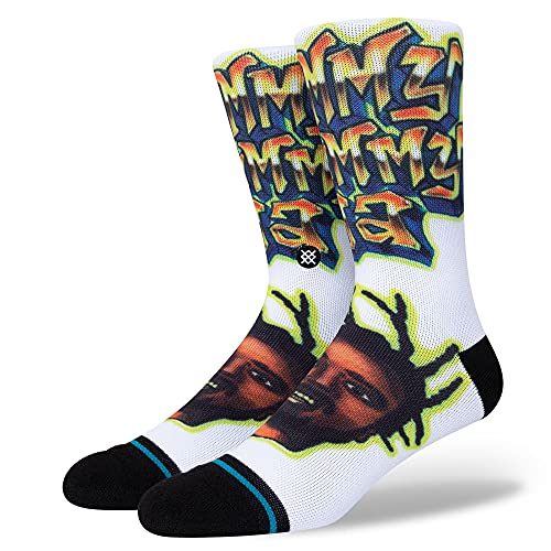 Chaussettes Stance Shimmy Shimmy Ya blanches pour sublimer votre look streetwear