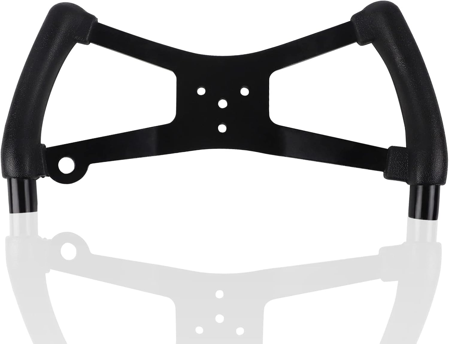 FLYPIG Butterfly H Style Steering Wheel Metal Sport Kart Racing Go Kart Cart Riding Lawn Mower Racing