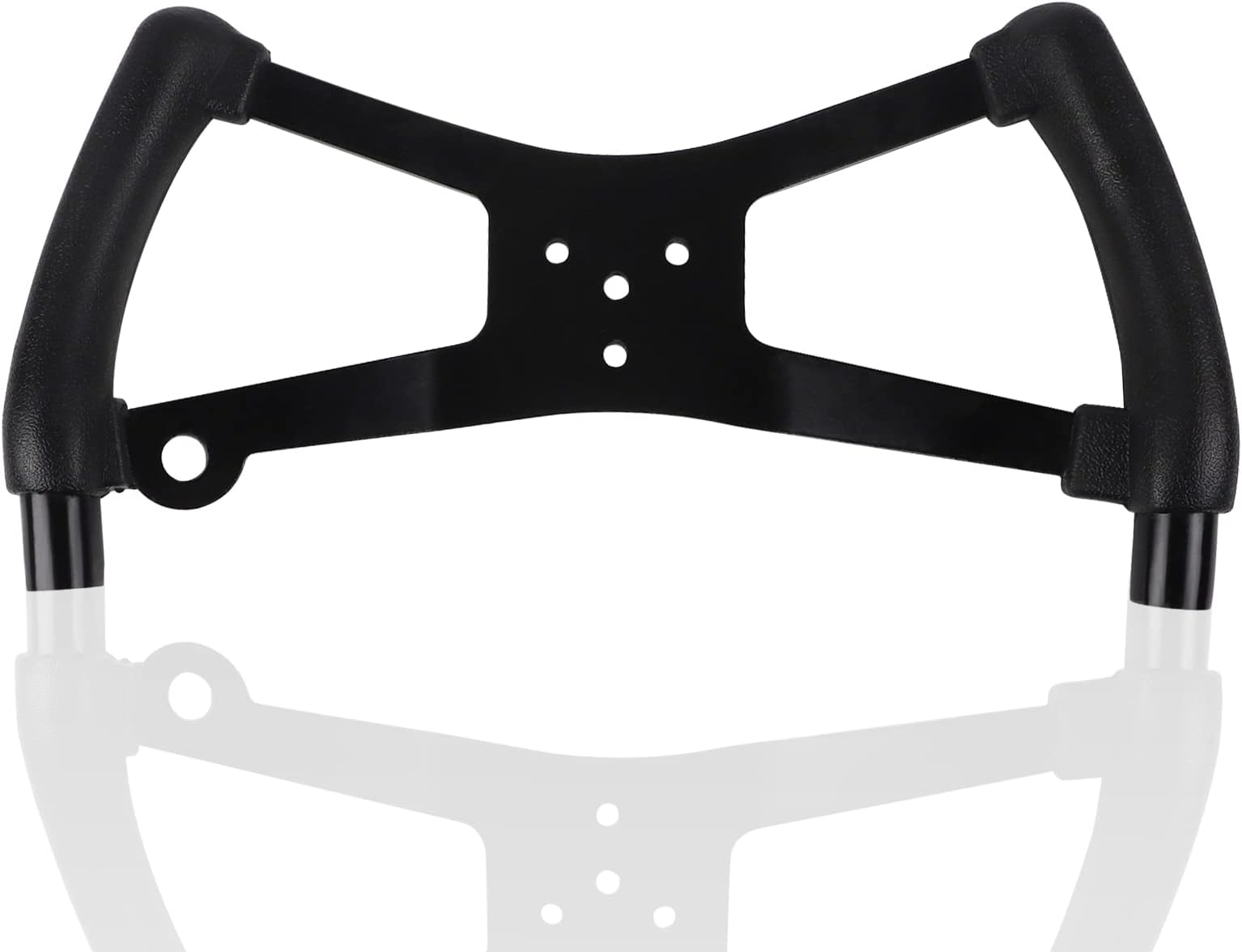 FLYPIG Butterfly H Style Steering Wheel Metal Sport Kart Racing Go Kart Cart Riding Lawn Mower Racing