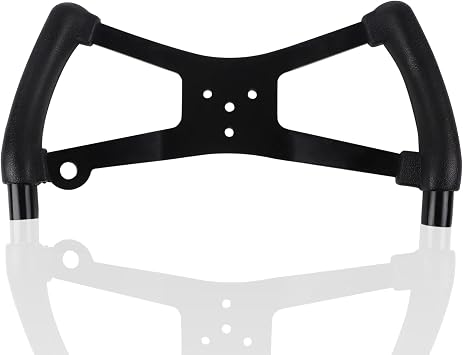 FLYPIG Butterfly H Style Steering Wheel Metal Sport Kart Racing Go Kart Cart Riding Lawn Mower Racing