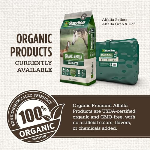 Standlee Organic Alfalfa Pellets for Horses, 40 lbs - Image 7