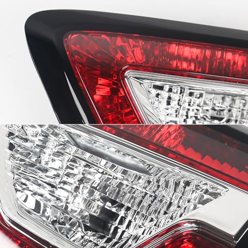 Image of FIONE for Chevy Traverse Inner Tail Lights Assembly 2013 2014 2015 2016 2017 Rear Brake Lamp Halogen model Passenger Side RH