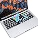 XSKN Mac OS X Silicone Shortcuts Keyboard Skins Cover are Compatible with Touch Bar Models MacBook Pro 13 inch (A2159 A1706 A1989) and 15 inch (A1707 A1990) US & EU Versions