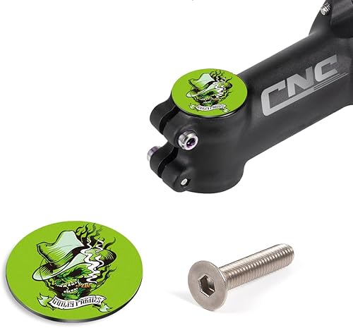 Miniatura 9 de Chooee Tapa superior para auriculares de bicicleta, cubierta superior para auriculares MTB con pernos para bicicletas de carretera, varillas y