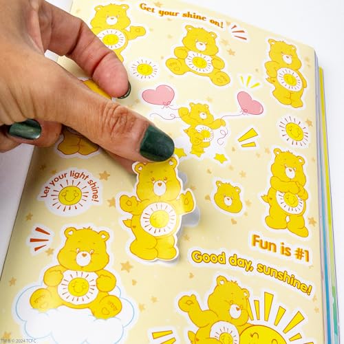 Care Bears Sticker Book, 1500 Cute Stickers for Scrapbooks, Planners, Features Letter Stickers, Planner Stickers, Laptop Stickers, Water Bottle Stickers for Kids Teens, School Supplies For Kids - Image 3
