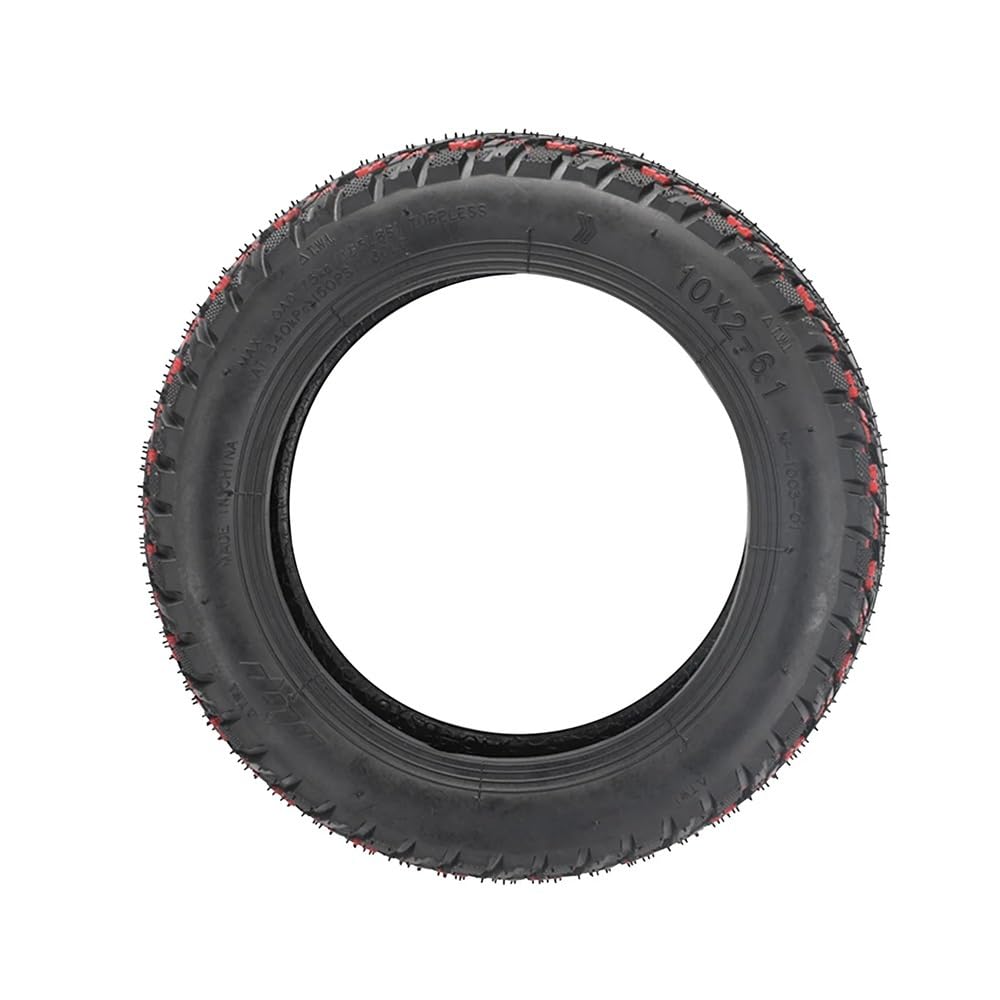 Ruedas De Repuesto para Patinetes Neumático de vacío Todoterreno Modificado de 10 Pulgadas, Piezas de neumático de Rueda Delantera y Trasera for Patinete eléctrico Rueda Patinete