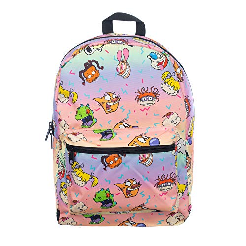 90s nick toons rainbow aop sublimated backpack