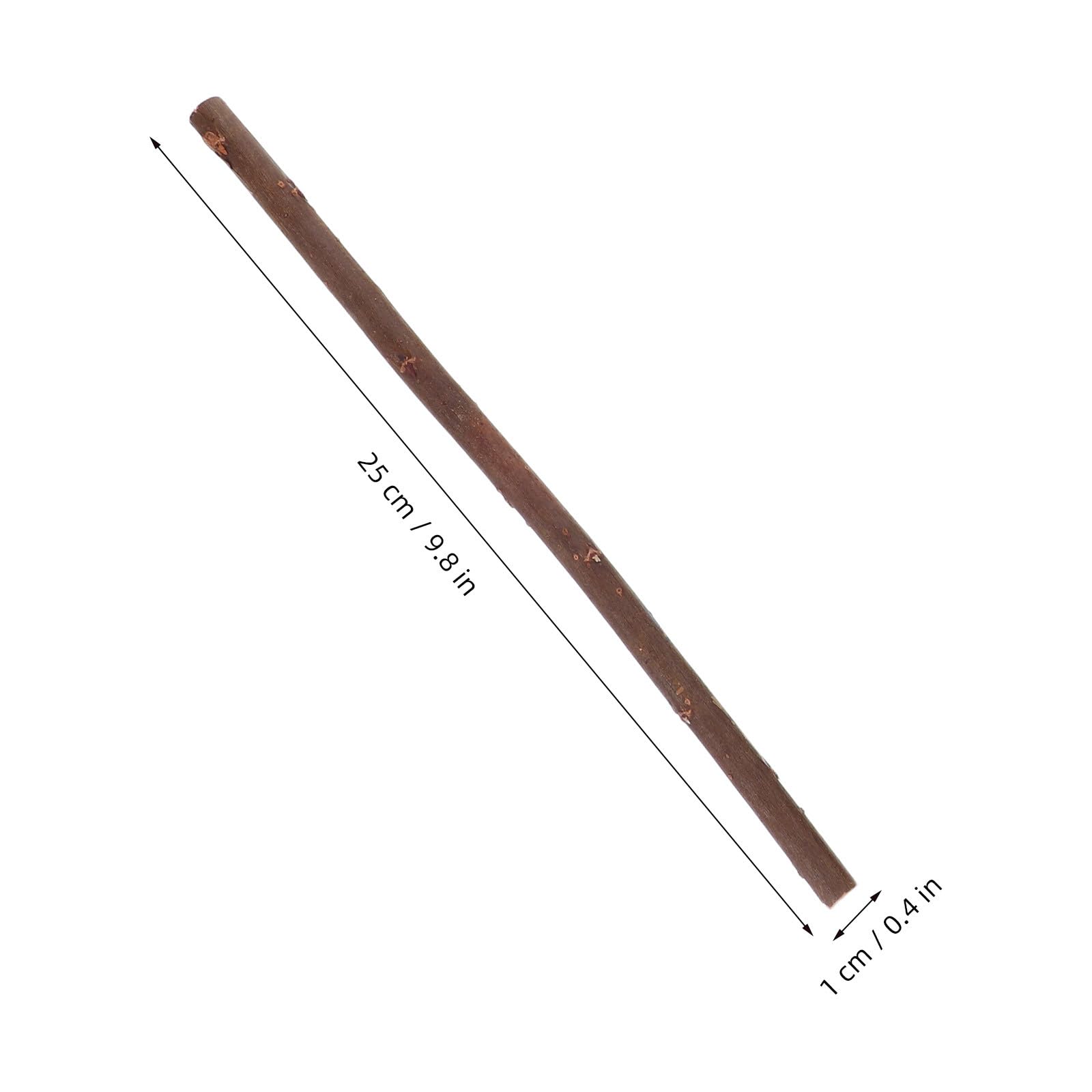 Toddmomy 60 bastoncini di legno, 25 cm/10" (25 cm), per lavori