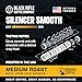 Black Rifle Coffee Company Silencer Smooth, 12oz Bag, Ground Coffee Light Roast - Roasted Blend Made from Arabica Beans - Colombian & Brazilian Beans - Veteran Founded & American Made