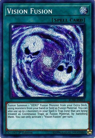 Amazon.com: Yu-Gi-Oh! - Vision Fusion - BLHR-EN012 - Secret Rare - 1st  Edition