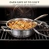 Juego de utensilios de cocina de acero inoxidable profesional Duxtop para inducción, 19 piezas, fondo pesado con tecnología de unión por impacto 7