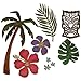 Sizzix 661207 Thinlits Die Set, Tropical by Tim Holtz (8/Pack)