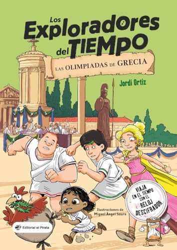 Imagen de Las olimpiadas de Grecia: ¡Viaja por el tiempo con el reloj descifrador y descubre la antigua Grecia! Libros para niños y niñas a partir de 10 años