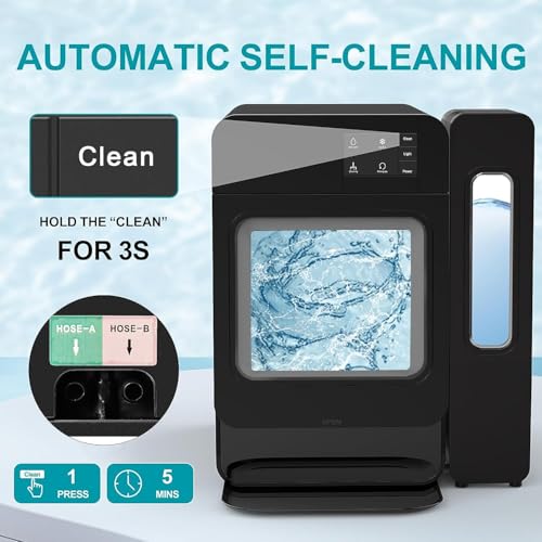 Máquina de Hielo Nugget IKT de Mostrador con Tanque Lateral 33 lbs miniatura 6