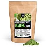 Jade Leaf Matcha Green Tea Powder - USDA Organic, Authentic Japanese Origin - Classic Culinary Grade (Smoothies, Lattes, Baking, Recipes) - Antioxidants, Energy [1lb Bulk Size]