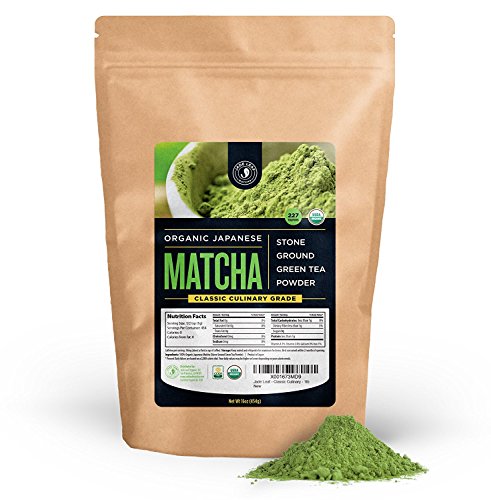 Jade Leaf Matcha Organic Culinary Grade Matcha Powder - Japanese