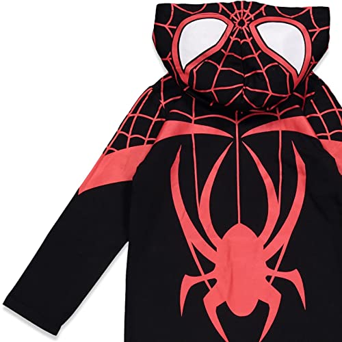 Marvel Spider-Verse Miles Morales Toddler Boys Zip Up Cosplay Coverall 4T - image 6