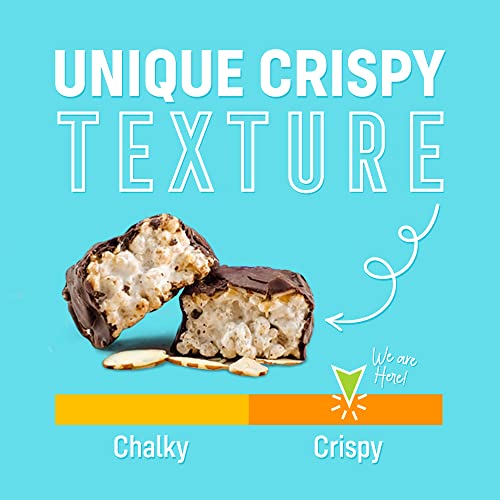 Smart For Life - High Protein, Low Sugar Bar Variety Pack, Gluten Free Caramel Almond, Chocolate & Peanut Butter Chocolate Crunchy Meal Replacement Bars Works With Cookie Diet Non-Gmo 18Ct #TOP2