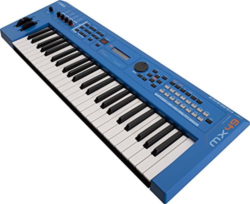 Image of Yamaha MX49BU MX49 Music Production Synthesizer, Blue