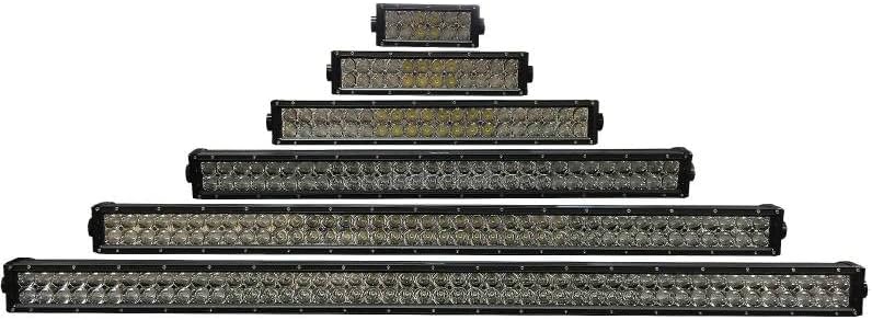 Miniatura 4 de Tiger Lights TLB450C - Barra de luz LED de doble fila de 12 V, 50 pulgadas, 24 amperios, 288 vatios, 21000 lúmenes, 52 pulgadas de largo, 3 12 de