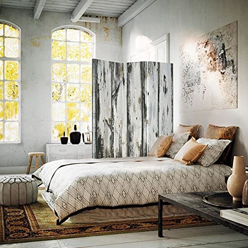 Legendarte Parawan, parawan, rustykalne drewno, 110 x 150 cm (3 szt.)