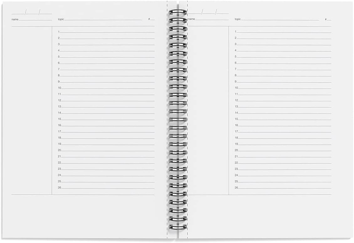 TRU RED Medium Soft Cover Ruled Notebook, Black, 3‑Pack