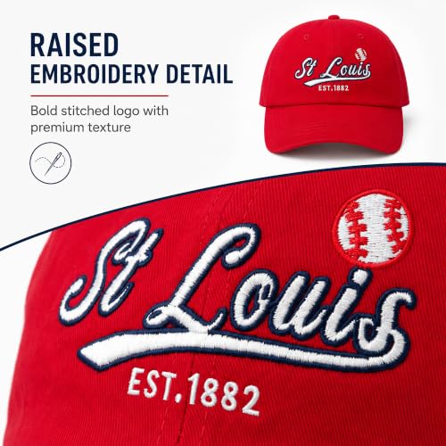 Image of Cap Hat Classic Vintage Embroidered Hat Cap for Men Women Teenager Cap Adjustable