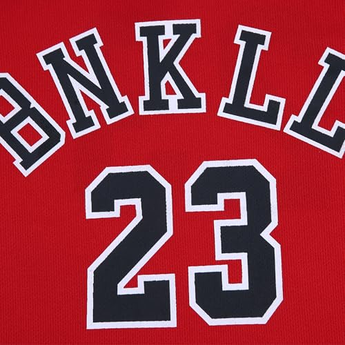 6-16Years Youth Basketball Sports Jerseys 23# for Boys Girls Basketball Jersey 2Piece Set R-120 Red