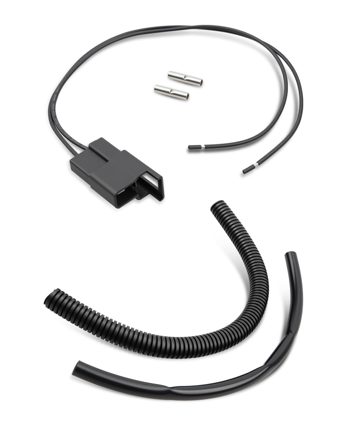 114052 Kit de reparación de conector de arnés de cables, apto para cortacésped Hustler Super Z, FasTrak, Big Dog, reemplaza el enchufe hembra de embrague eléctrico PTO 791251