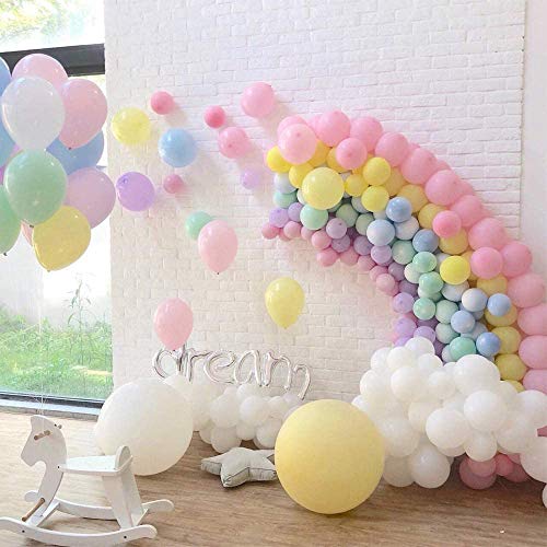 image for LYVEEF Balloons 100 pcs 10 Inch Party Balloons Latex Balloons Birthday