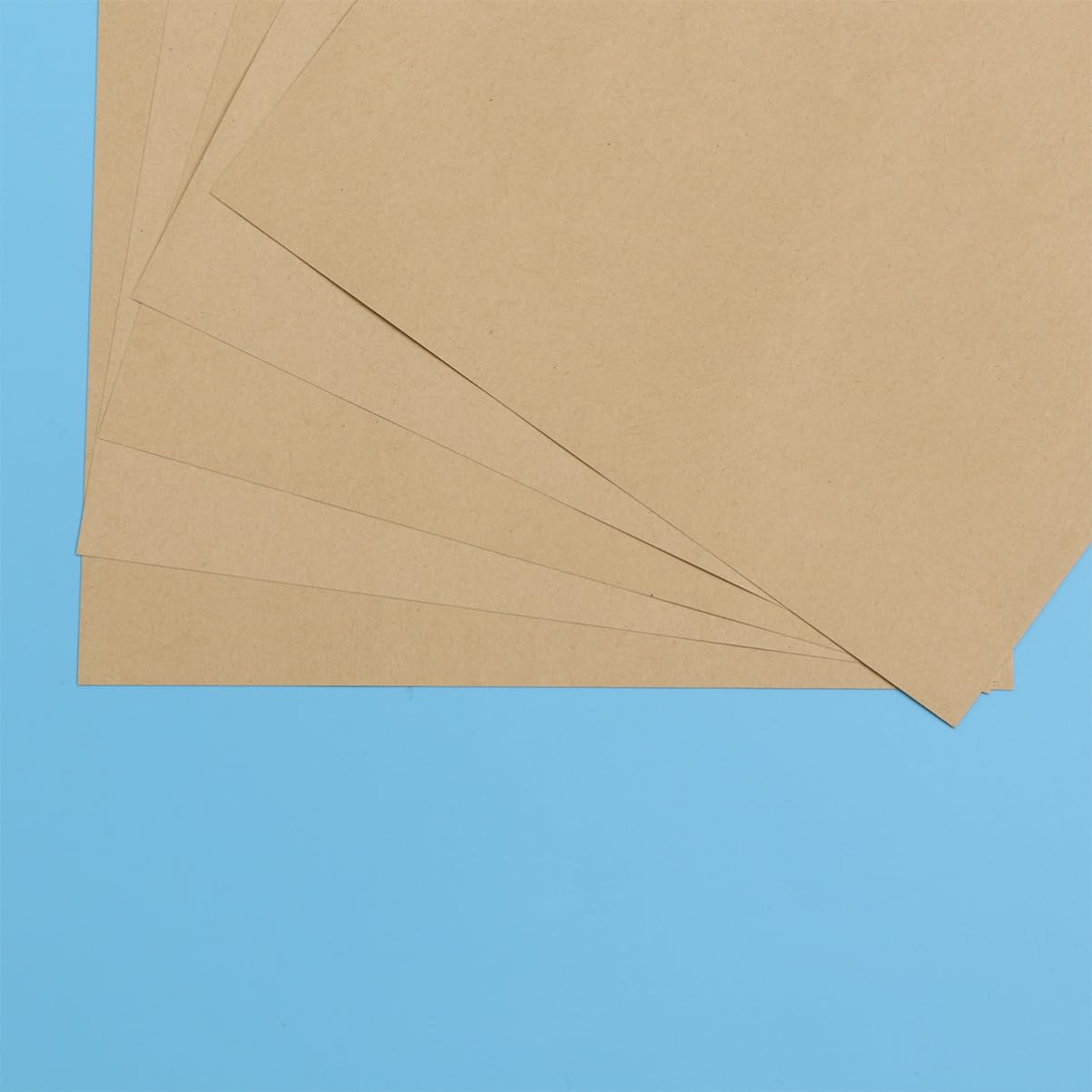 100blätter Vintage Kraftpapier Briefpapier Blanko Retro Schreibpapier Für Briefe Einladungen Und Projekte M²